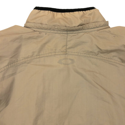 Vintage 2000s Oakley Q Zip Jacket Size L | Large, Beige