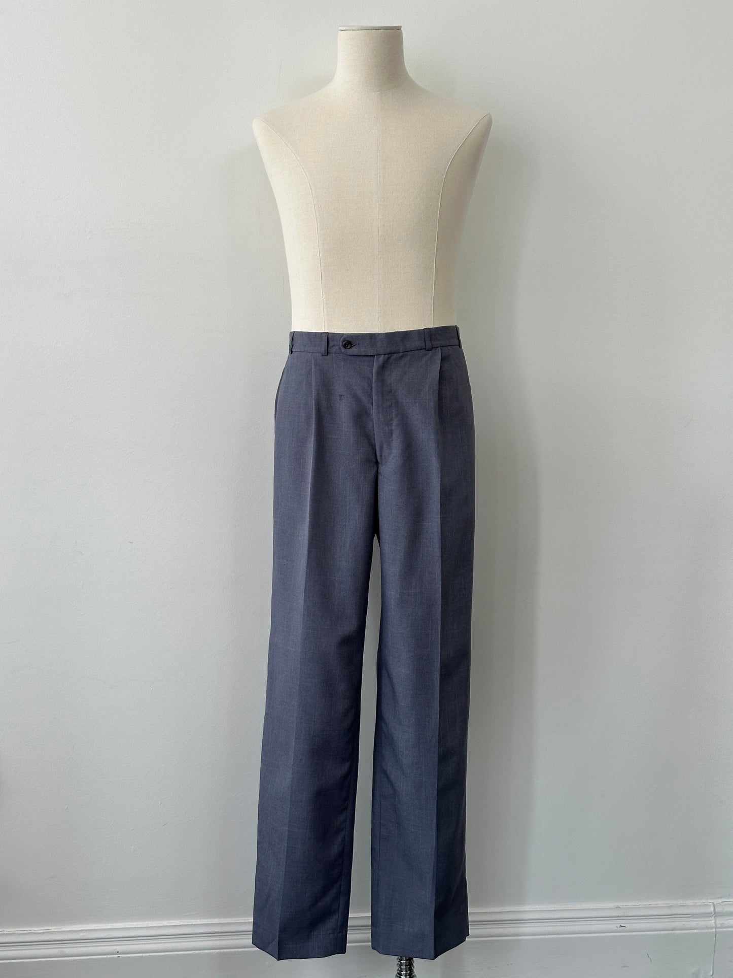 Vintage 1990s Straight Leg High Waisted Trousers - W32