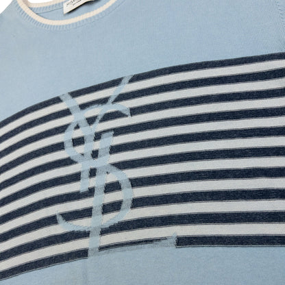 Vintage YSL Yves Saint Laurent Striped Jumper Size XL