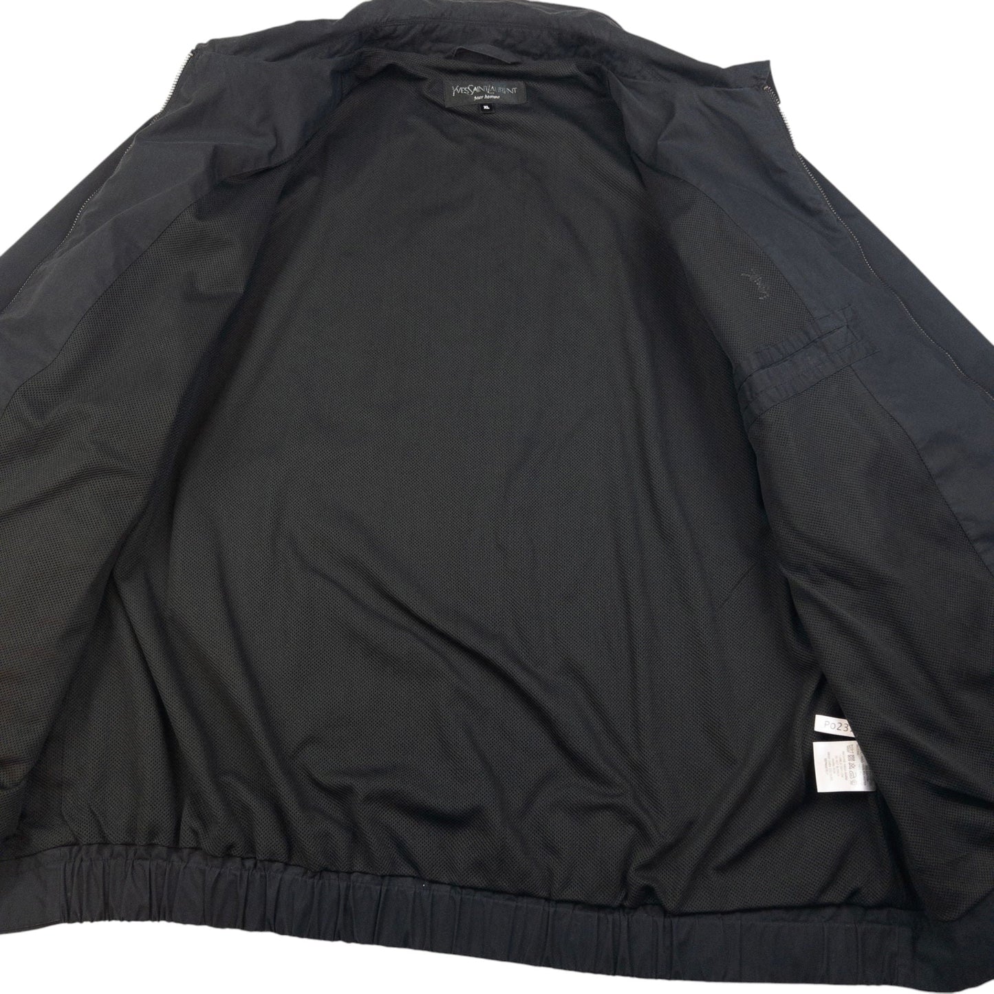 Vintage YSL Yves Saint Laurent Zip Up Jacket Size XL