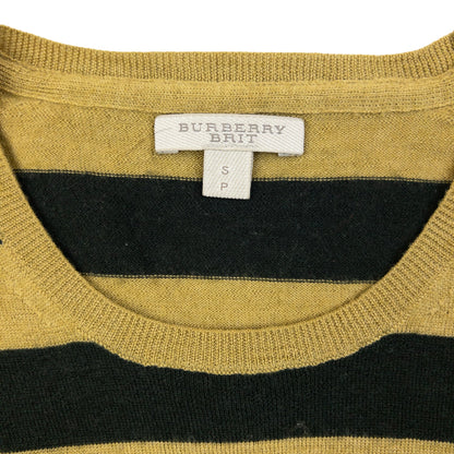 Vintage Burberry Brit Striped Wool Jumper Size XS | XS, Multicoloured