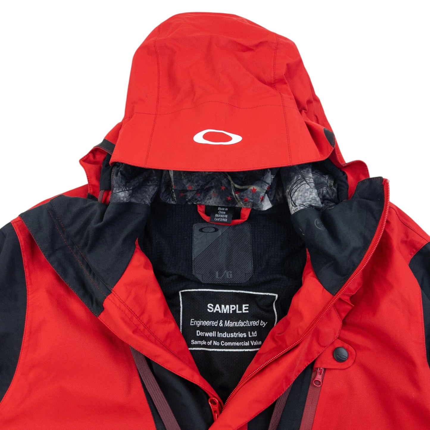 Vintage Oakley Zip Up Snowboarding Jacket SAMPLE Size XL | XL, Black