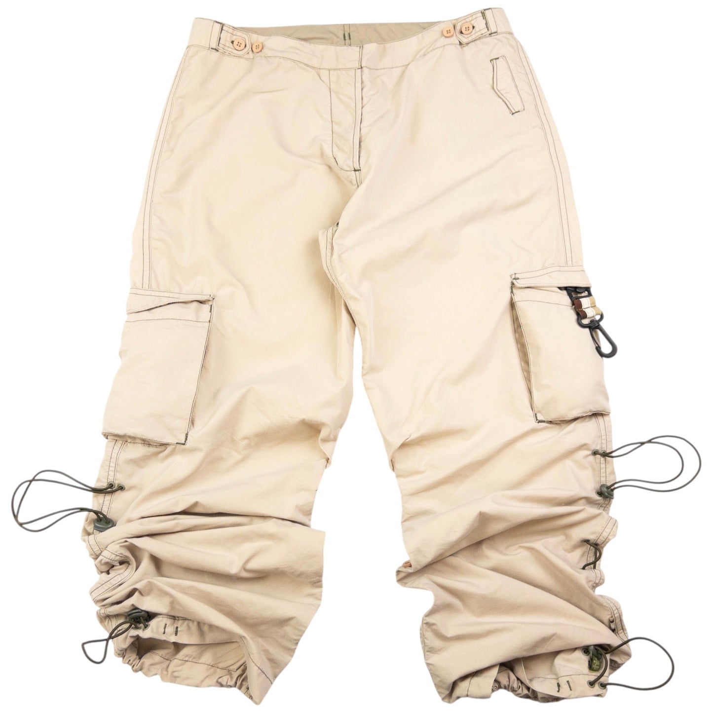 Vintage Maharishi Roll Up Cargo Trousers Size W30