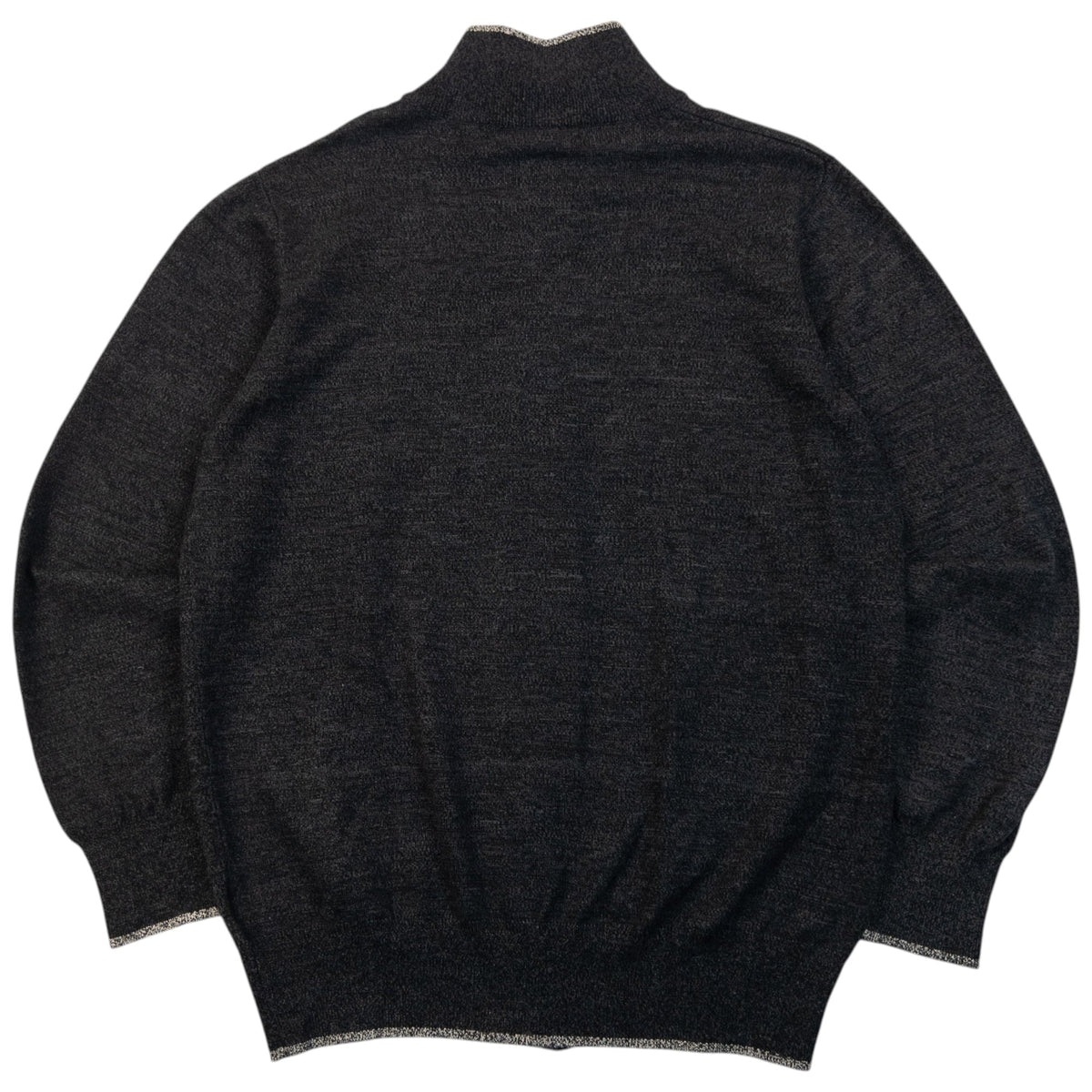 Vintage 2000s Burberry Brit Zip Up Jumper Size M | Medium, Grey