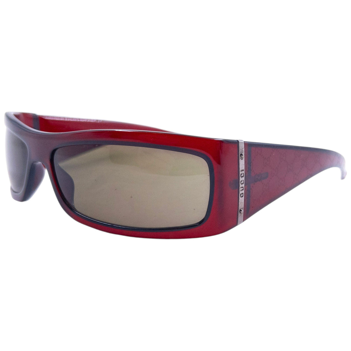 Vintage 2004 Gucci By Tom Ford Monogram Sunglasses | O/S, Khaki