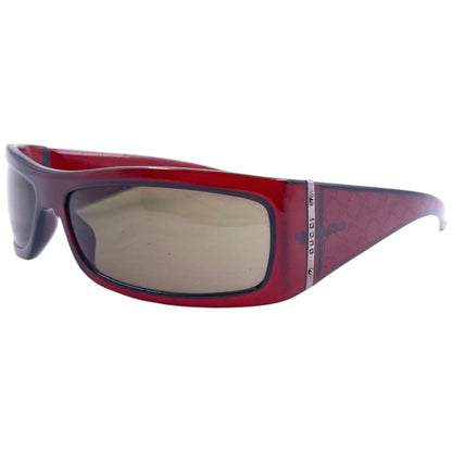 Vintage 2004 Gucci By Tom Ford Monogram Sunglasses | O/S, Khaki