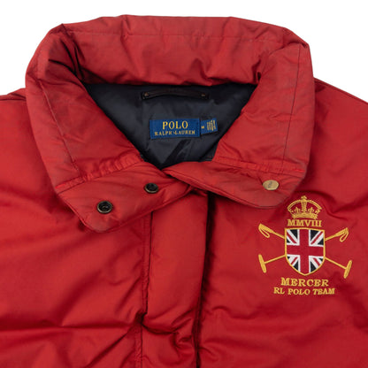 Vintage Polo Ralph Lauren Mercer Team Puffer Jacket Size L