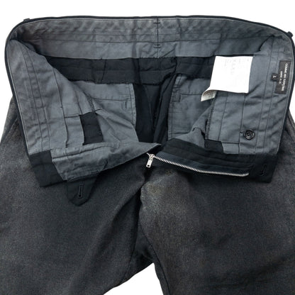 Vintage 2000s Comme Des Garçons HOMME Plus Double Waist Trousers Size W31 | W31, Grey