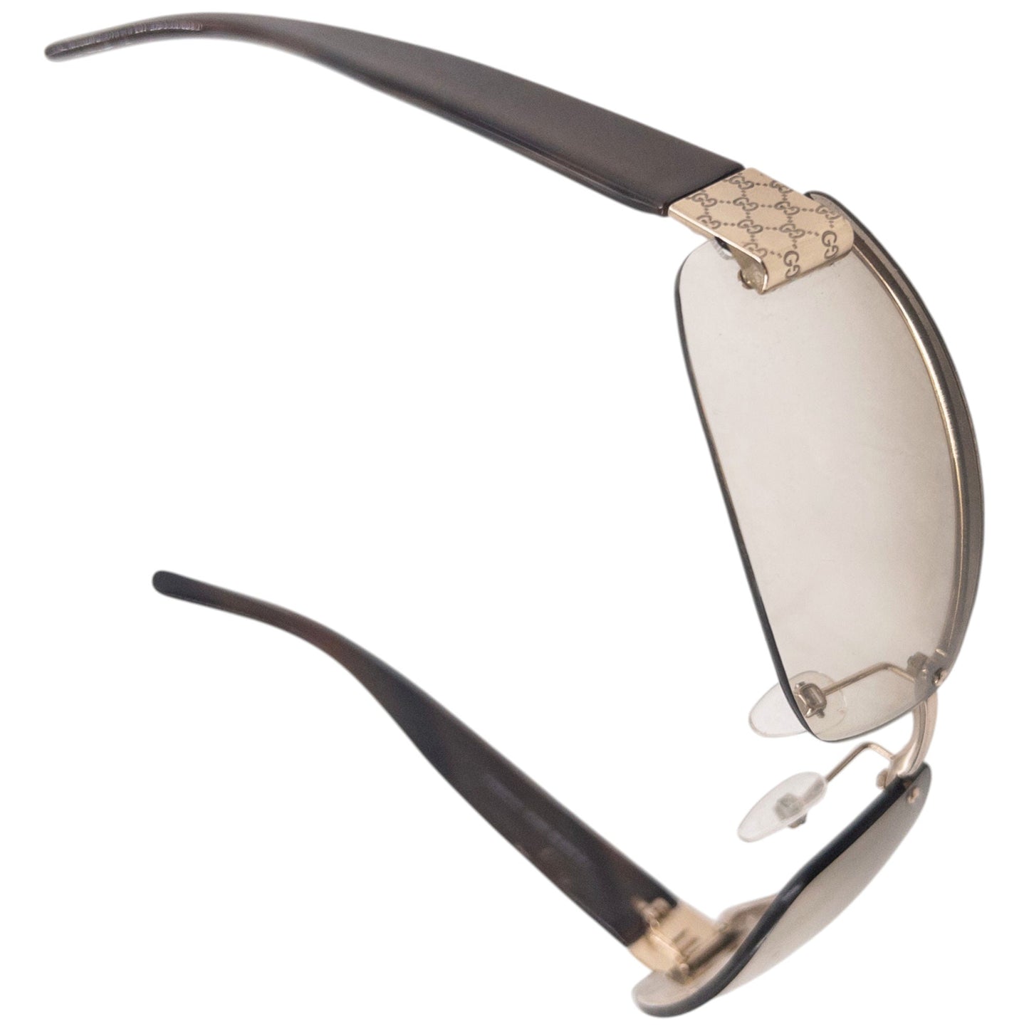 Vintage 1999 Gucci By Tom Ford Rimless Sunglasses | O/S, Brown
