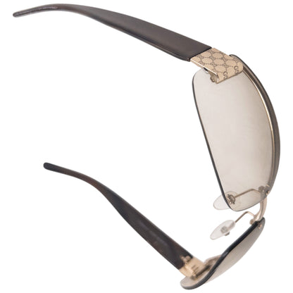 Vintage 1999 Gucci By Tom Ford Rimless Sunglasses | O/S, Brown