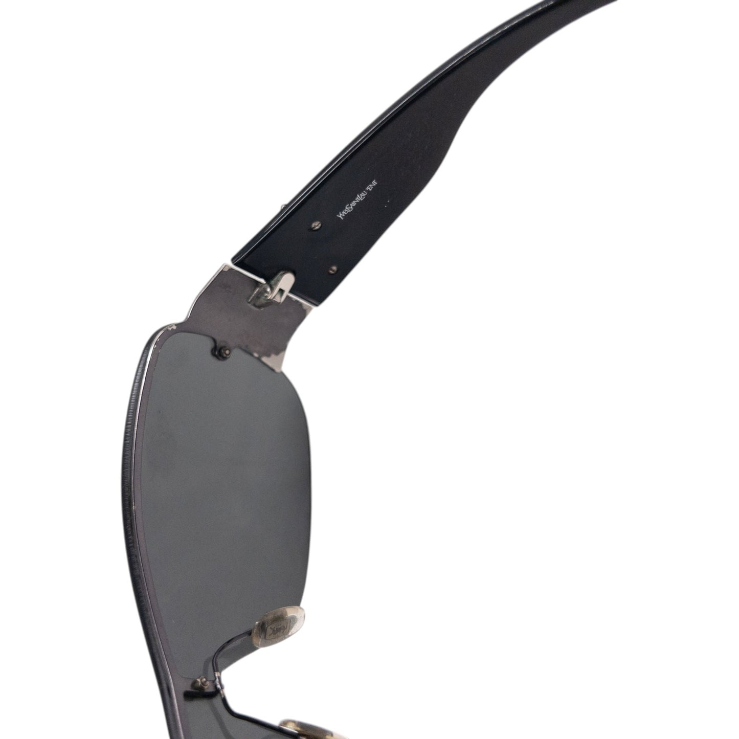 Vintage 2000s YSL Yves Saint Laurent Diamanté Sunglasses | O/S, Black