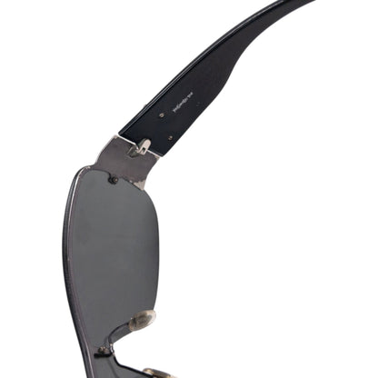 Vintage 2000s YSL Yves Saint Laurent Diamanté Sunglasses | O/S, Black