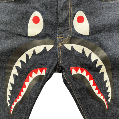 Bape Shark Jeans - W34"