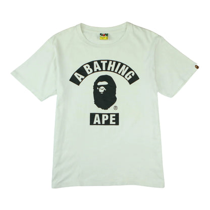 A BATHING APE COLLEGE TEE  (S)