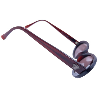 Vintage 1996 Gianni Versace Medusa Sunglasses | O/S, Brown