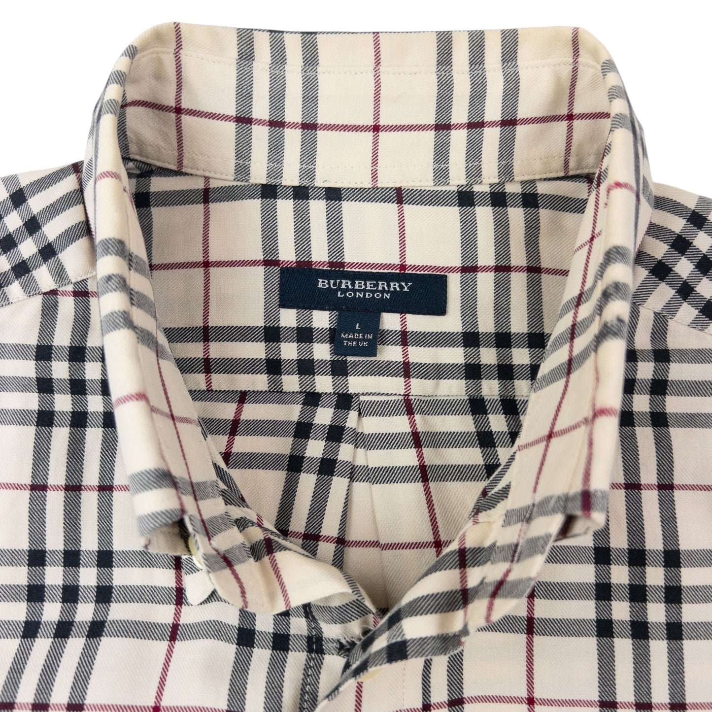 Vintage 2000s Burberry Nova Check Long Sleeve Button Up Shirt Size L | Large, Multicoloured