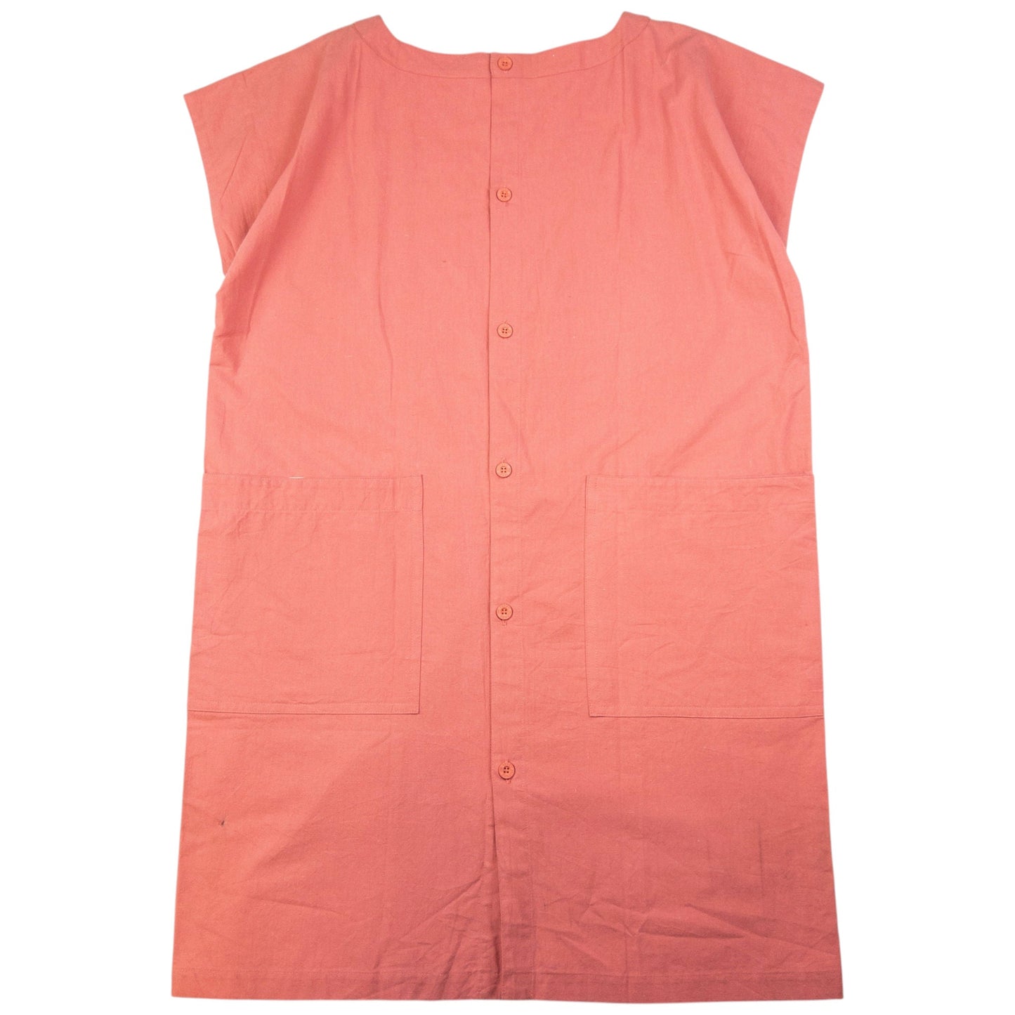 Vintage Issey Miyake Kitchen Button Up Apron Dress Womens Size S