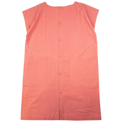 Vintage Issey Miyake Kitchen Button Up Apron Dress Womens Size S