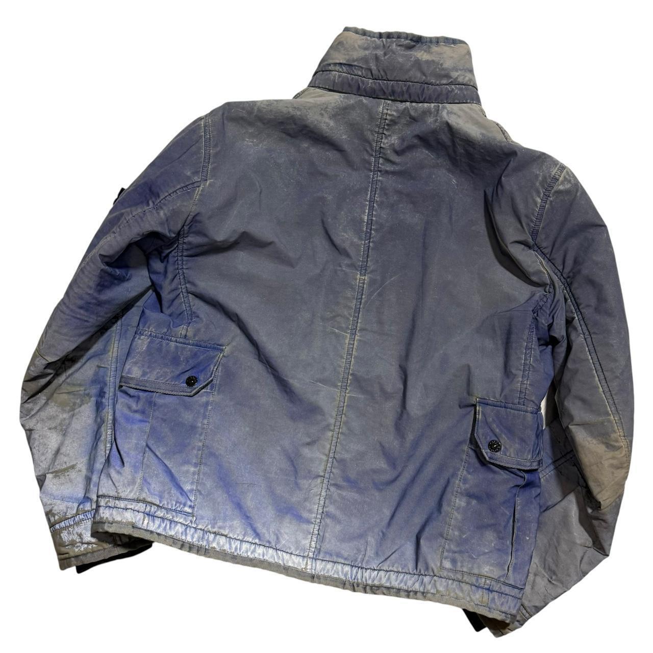 Stone Island Liquid Reflective Jacket | XL, Reflective Grey
