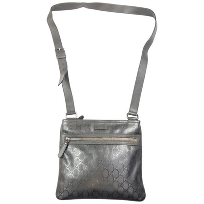 Vintage Gucci Monogram Crossbody Bag