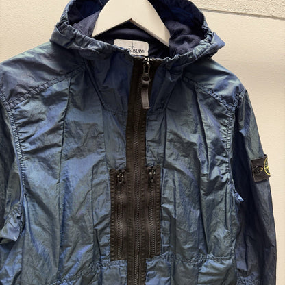Stone Island Nylon Metal Watro Colour Weft (M) | Medium, Blue