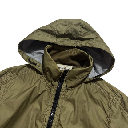 Stone Island Membrana-TC Jacket | Small, Olive Green