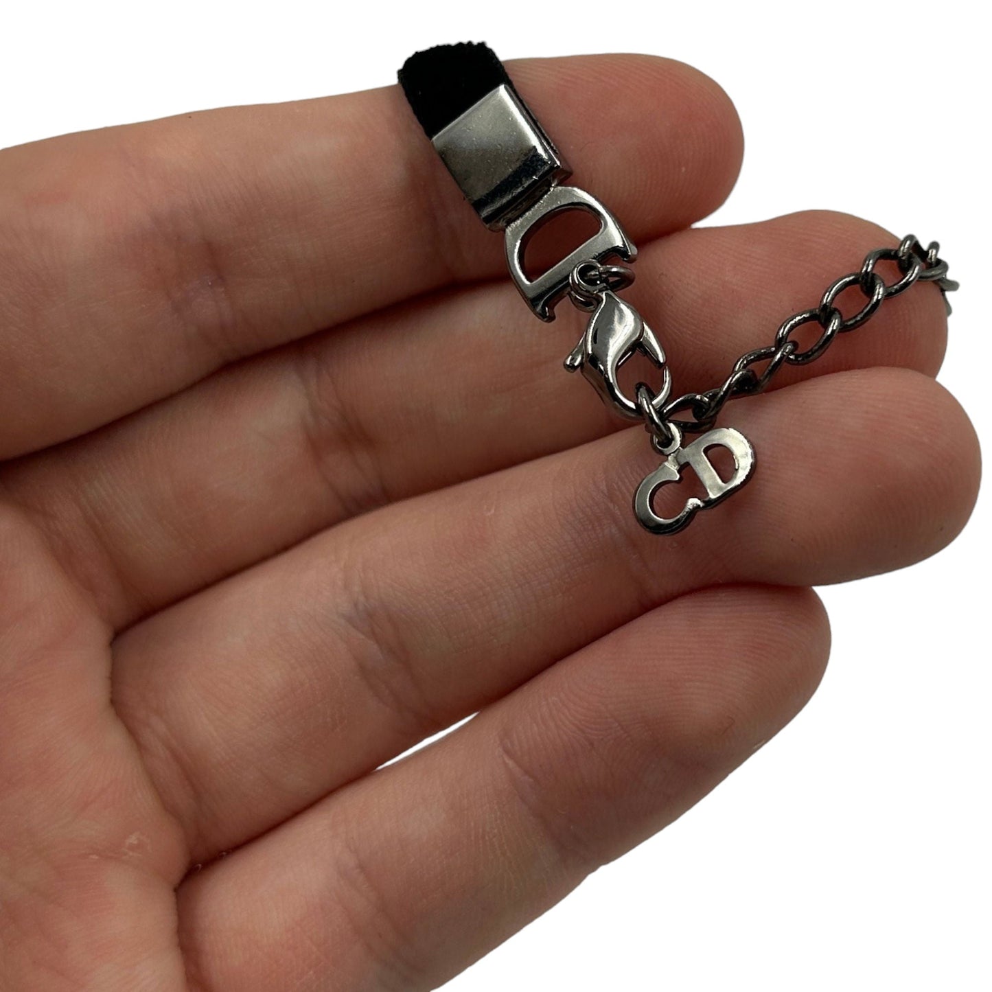 Vintage Dior Velvet Ribbon Bracelet