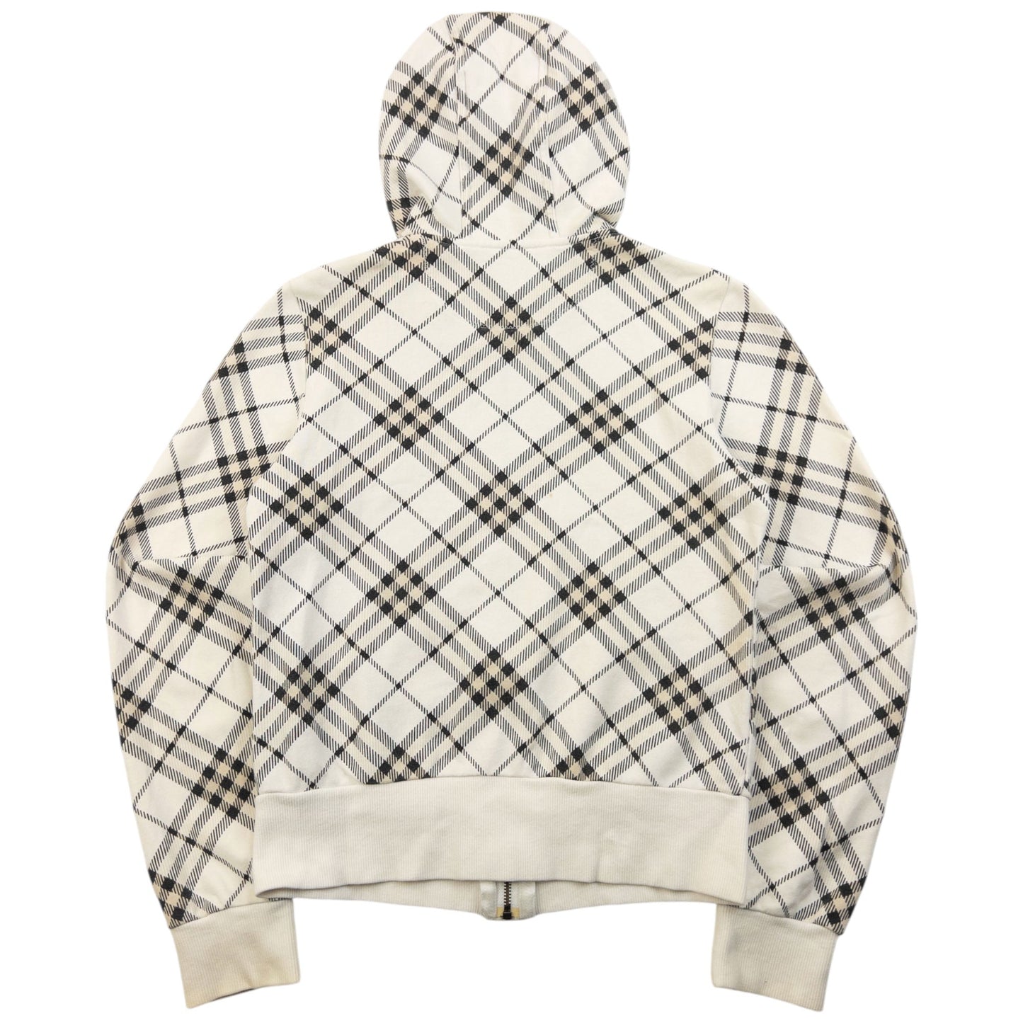 Vintage 2000s Burberry Blue Label Nova Check Zip Up Hoodie Womens Size S | Small, Multicoloured