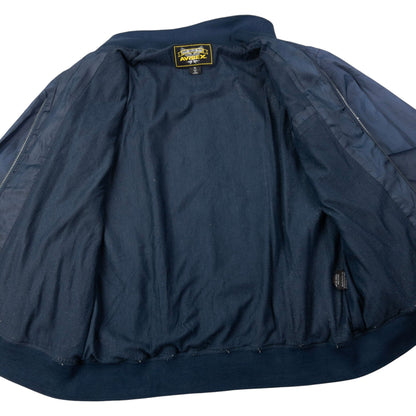 Vintage AVIREX Zip Up Varsity Jacket Size XL