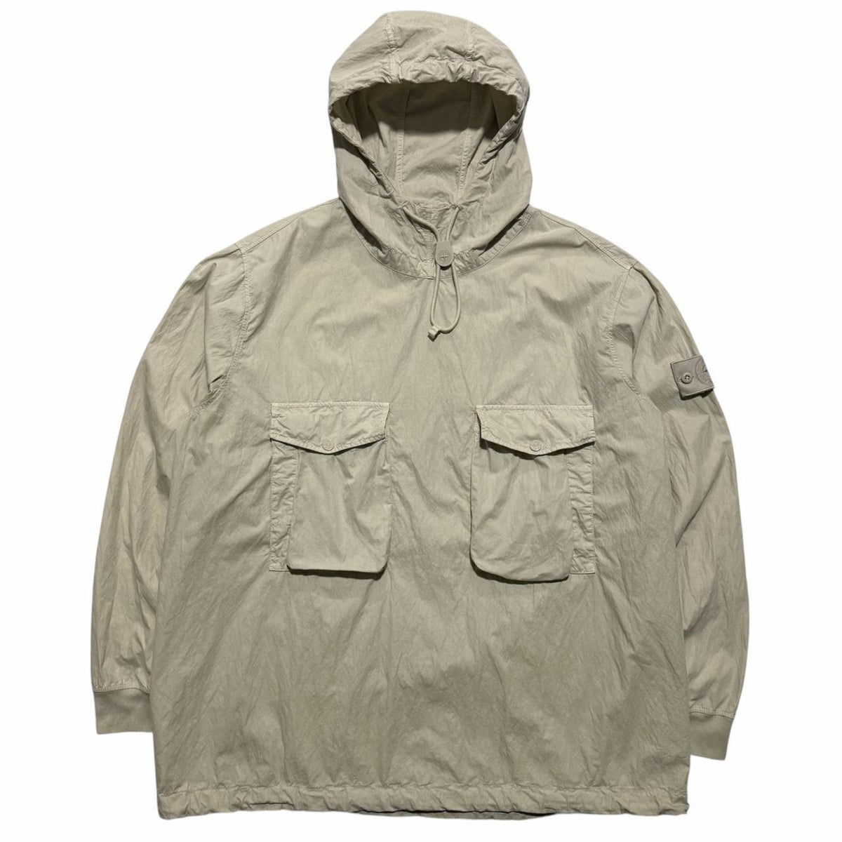 Stone Island Ghost Pullover Smock Jacket | XXXL, Beige