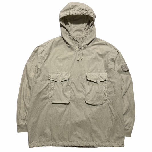 Stone Island Ghost Pullover Smock Jacket | XXXL, Beige