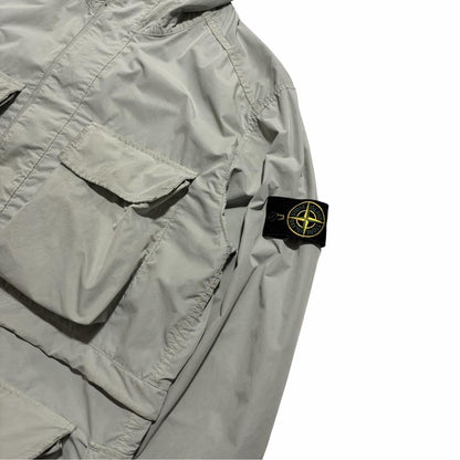 Stone Island David-TC Multi Pocket Jacket | Large, Tan