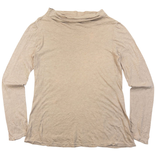 Vintage 90s Plantation By Issey Miyake Cowl Neck Top Womens Size M | Medium, Beige