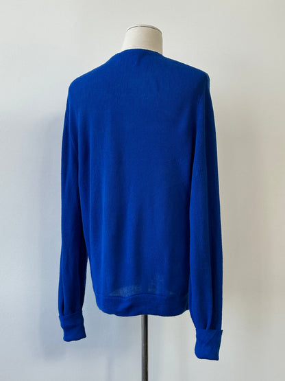 Christian Dior Monsieur 1990s Knit Logo Cardigan - L