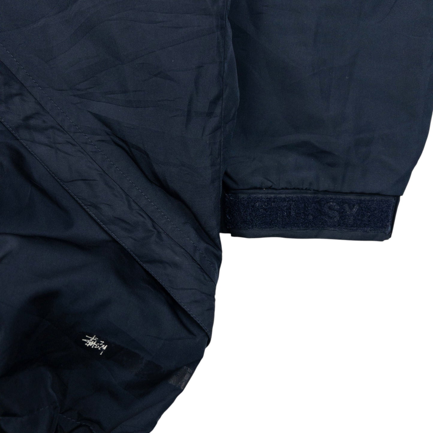 Vintage 2000s Stussy Zip Up Jacket Size XL | XL, Navy