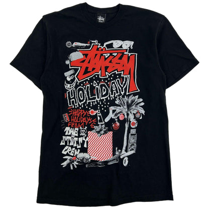 Stussy Holiday Graphic T-Shirt Size M - Known Source