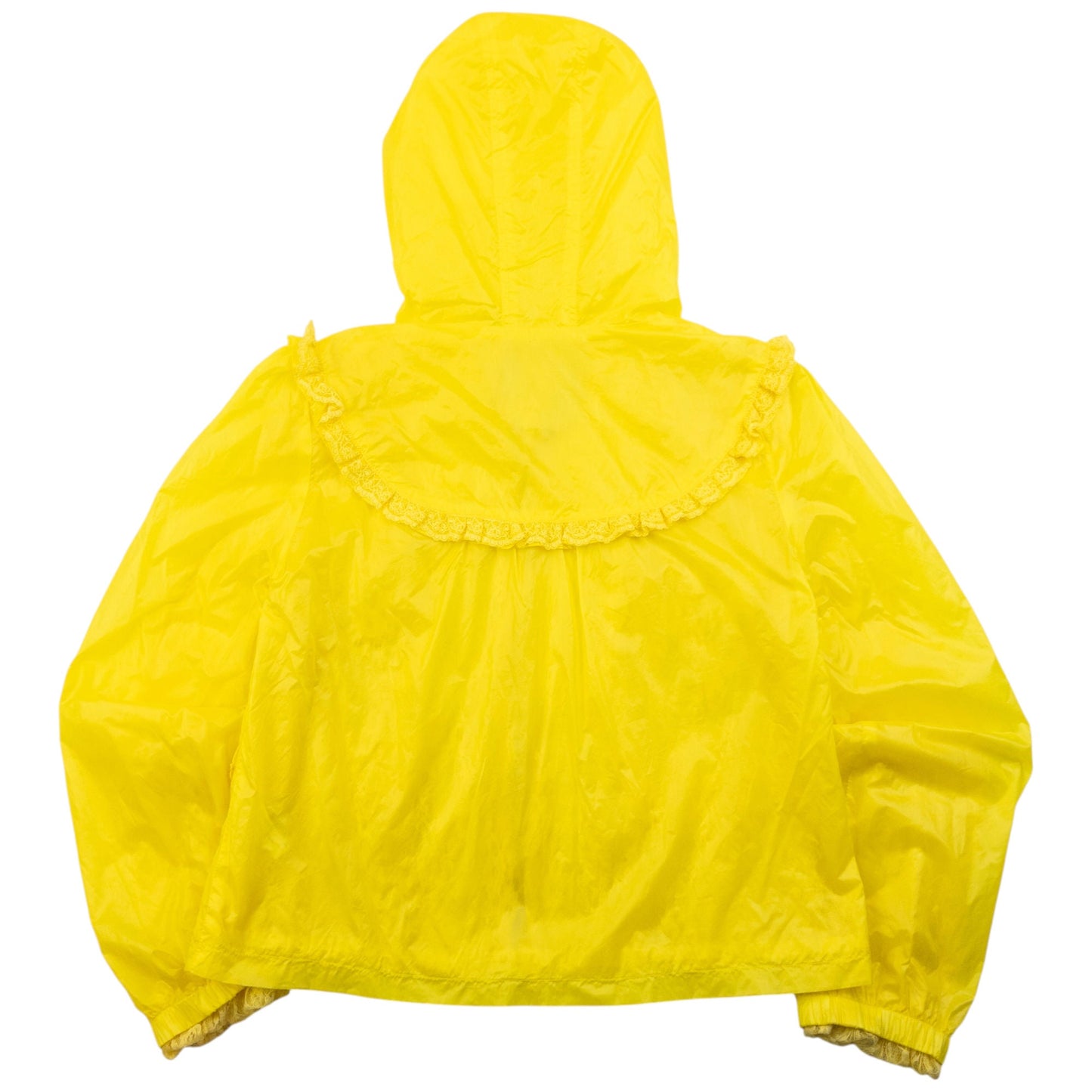 Vintage 2000s Marithe + Francois Girbaud Lace Lined Jacket Womens Size S | Small, Yellow