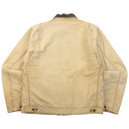 Vintage 90s Carhartt Zip Up Jacket Size L | Large, Beige