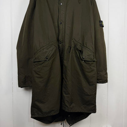 Stone Island Fishtail Parka Olive (XXL) | XXL, Olive