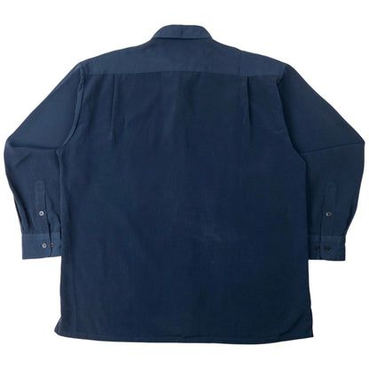 Vintage Armani Pattern Long Sleeve Button Up Shirt Size L