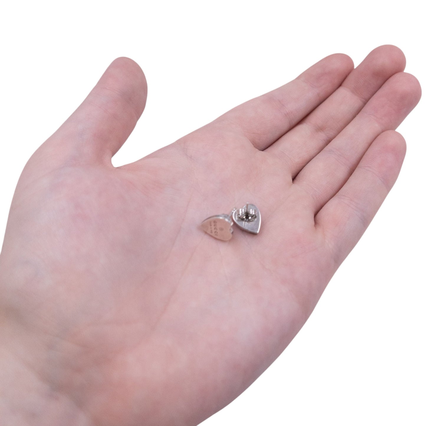 Vintage Gucci Heart Ear Rings