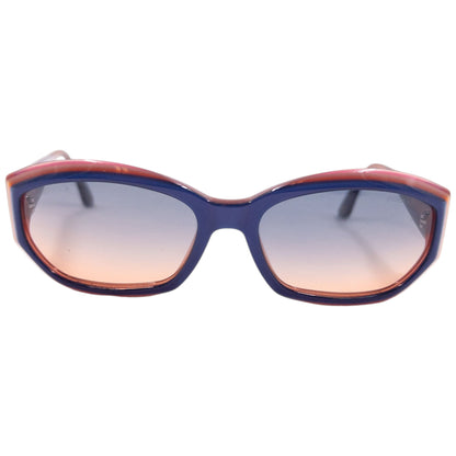 Vintage 2000s Chanel Sunglasses | O/S, Blue, Red