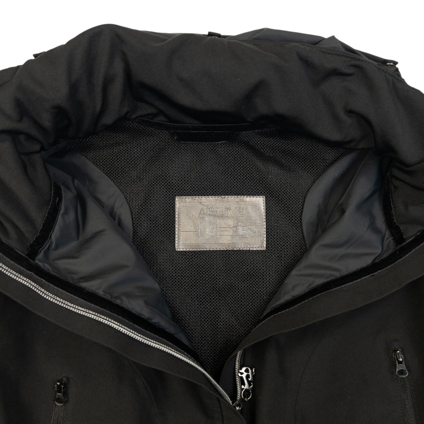 Vintage 2000s Marithe + Francois Girbaud Rain Jacket Womens Size L | Large, Black
