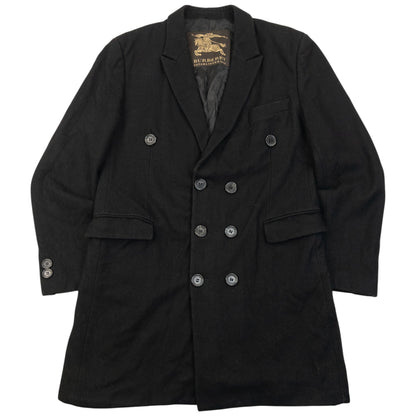 Vintage Burberry Prorsum Button Up Wool Jacket Size S | Small, Black