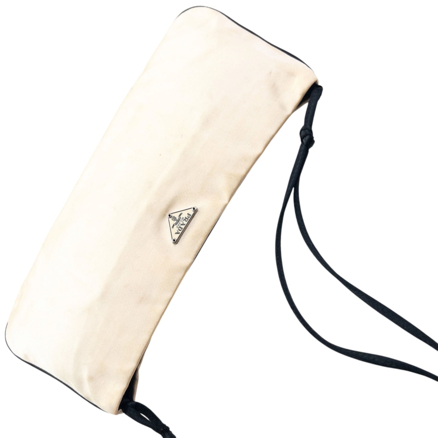 Vintage 2000s Prada Sequin Embellished Shoulder Bag | O/S, Black