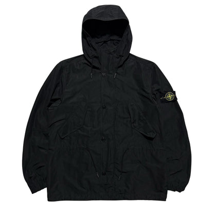 Stone Island Micros Reps Parka Jacket | Medium, Black