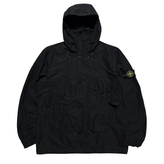 Stone Island Micros Reps Parka Jacket | Medium, Black