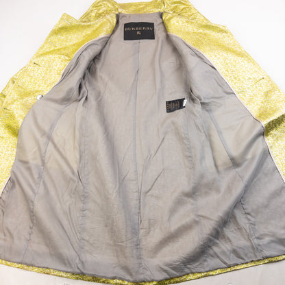 Vintage 2007 Burberry Button Up Pattern Jacket Womens Size M | Medium, Green