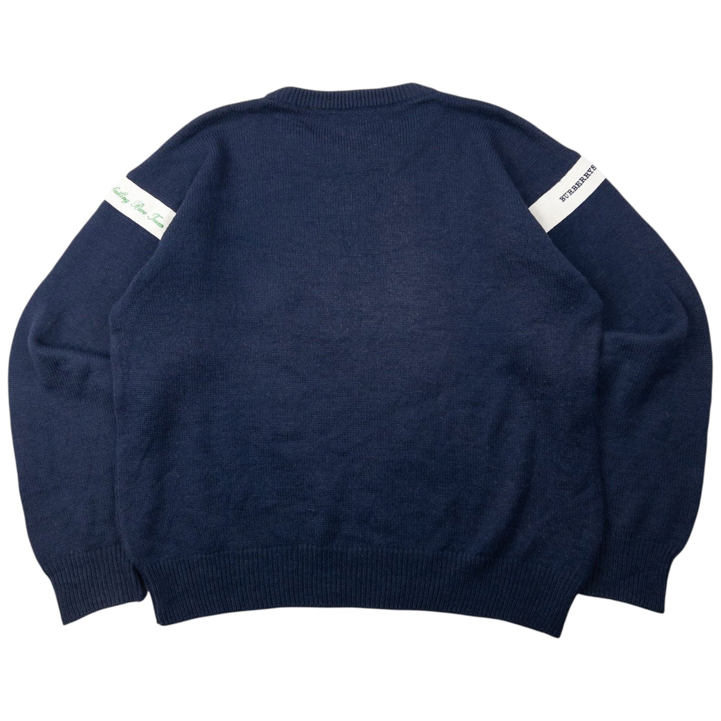 Vintage 90s Burberry Sailing Race Team Jumper Size M | Medium, Multicoloured