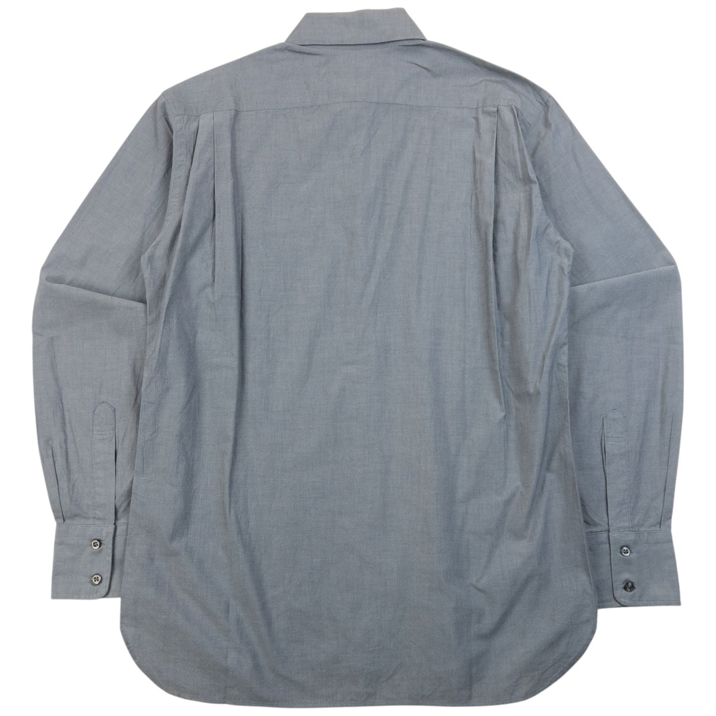 Vintage 90s Yohji Yamamoto D'Urban A.A.R Long Sleeve Button Up Shirt Size S | Small, Grey